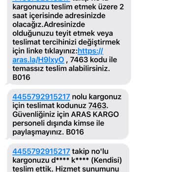 Kargo Teslimatında İletişim Ve Güvenlik Sorunu