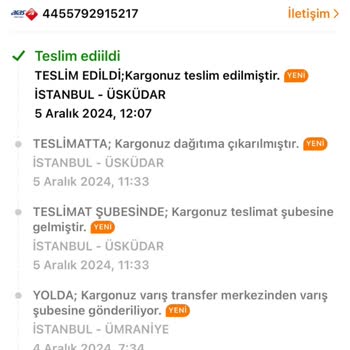 Kargo Teslimatında İletişim Ve Güvenlik Sorunu