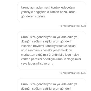 Bayat Çikolata Şikayeti: Hepsiburada'da İade Sorunu