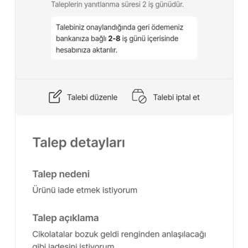 Bayat Çikolata Şikayeti: Hepsiburada'da İade Sorunu