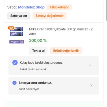 Bayat Çikolata Şikayeti: Hepsiburada'da İade Sorunu