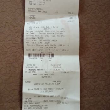 Özdilek Mağazasında Geciken Geri Dönüş Sorunu