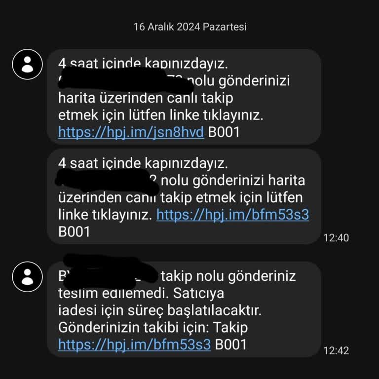Yanlış Teslimat Denemeleri Ve İade Süreci Sorunu