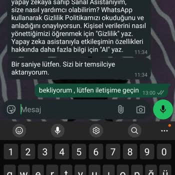Teslim Edilmeyen Sipariş Ve İletişim Sorunu
