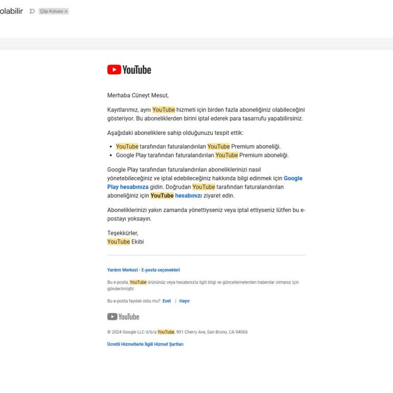 Çifte Üyelik Ücreti Ve İade Sorunu