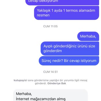 Stanley Termos Ve İletişimsizlik Sorunu