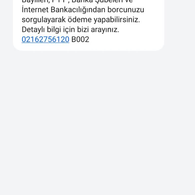 Kapalı Hat İçin Gelen Fatura Şoku