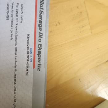 Pilot Garage'da Beklenmedik Ekspertiz Sorunları Ve Ekstra Maliyet