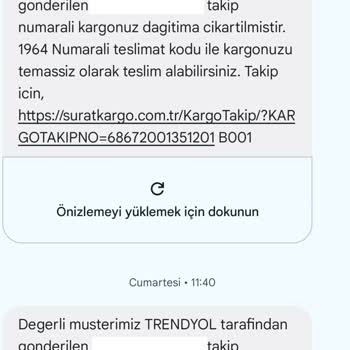 Sürat Kargo'nun Yanlış Bilgilendirme Ve İletişim Sorunu