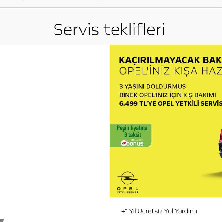 Opel Odabaşı Servisinde Fiyat Karmaşası