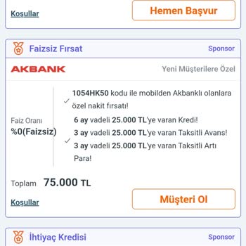 Yanıltıcı Faiz Oranları Ve Kampanyalar