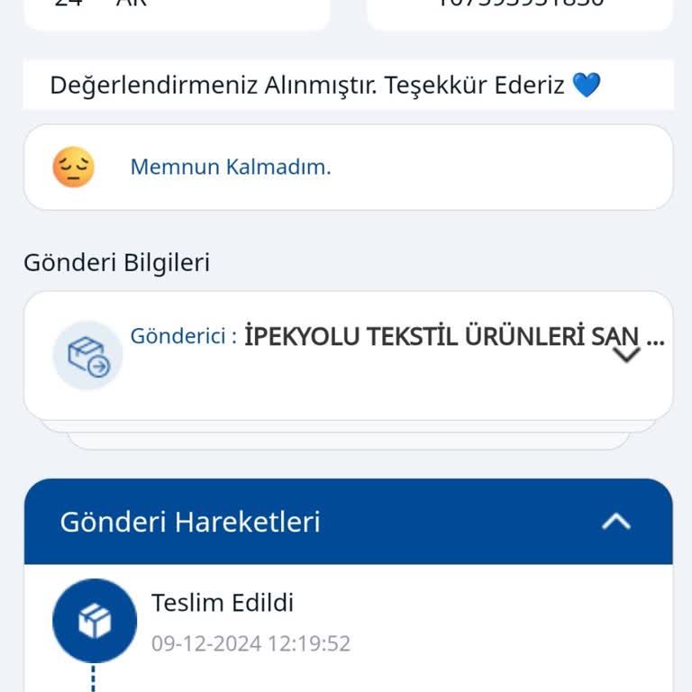 Yurtiçi Kargo Siparişimi Bana Ulaştırmadılar!