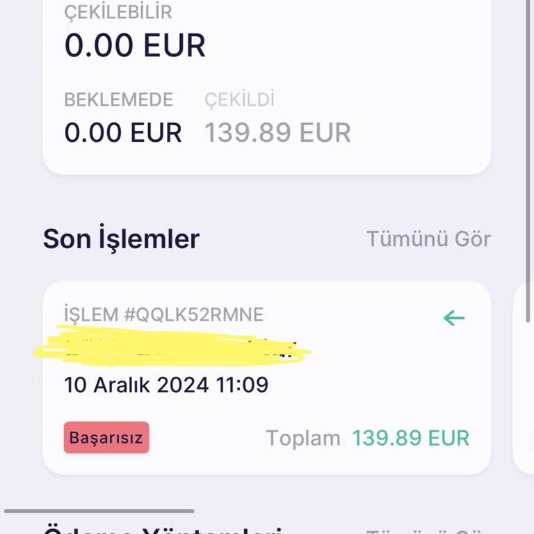 Glocalzone'da Sipariş Sorunu Ve Etkisiz Çözüm Süreci