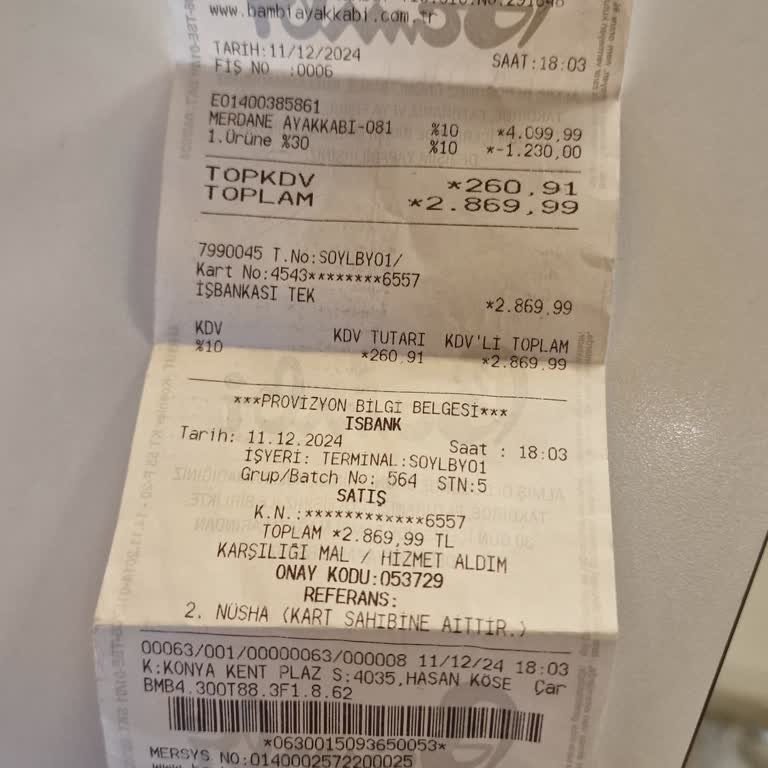 Ayakkabıda Erken Açılma Ve İade Sorunu