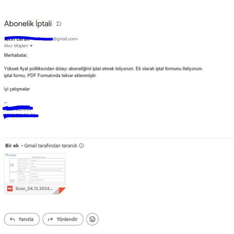 Pronet İptal Sürecinde Yaşanan Sorunlar