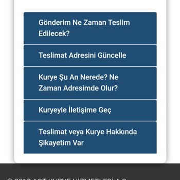 AGT Kurye'nin Teslimat Muamması