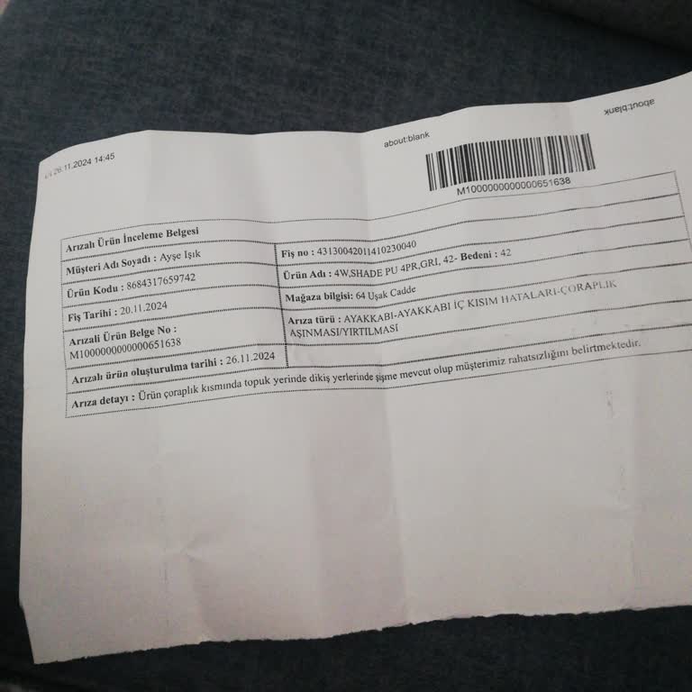 Kinetix Ayakkabıda Çözülmeyen Ayak Vurma Sorunu