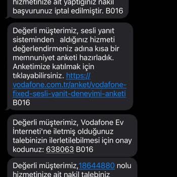 Vodafone Net Ev İnternetinde Nakil Çilesi!