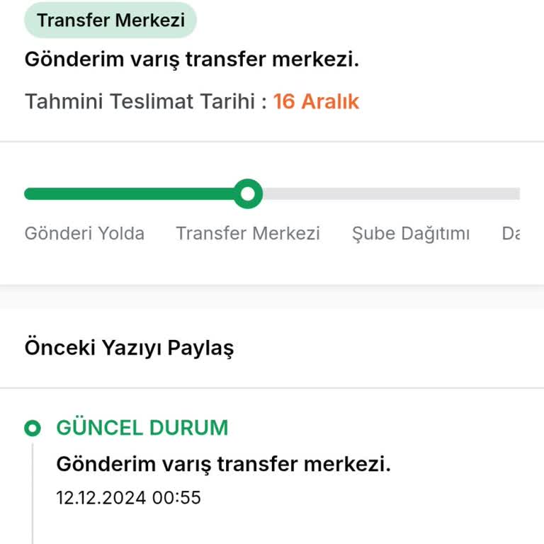 İletişim Sorunları Ve Geciken Kargo