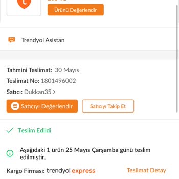 Trendyol'dan Alınan Ütüde Fatura Ve Servis Sorunu