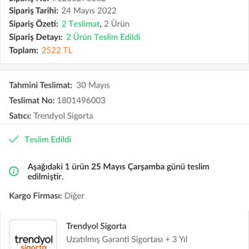 Trendyol'dan Alınan Ütüde Fatura Ve Servis Sorunu