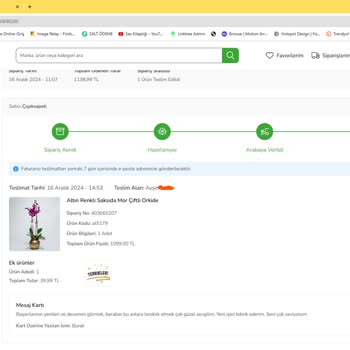 Çiçek Sepeti Güven Yoksunu Mu? Siparişin Akıbeti Belirsiz