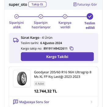 Goodyear Kış Lastiği Patladı, Kullanıcı Hatası Dediler