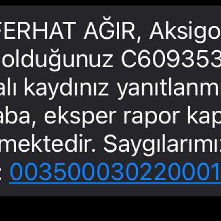 Aksigorta Trafik Sigortası Ödeme Gecikmesi Mağduriyeti