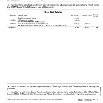 Ödeme Yapmama Rağmen Borçlu Görünmek