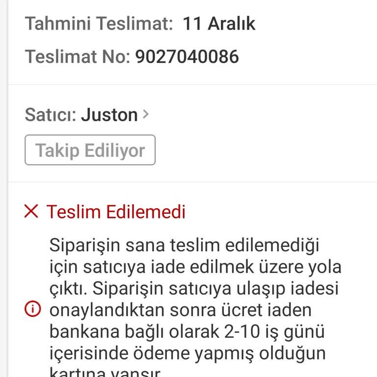 Kayıp Kargo Ve Yanıltıcı Bilgilendirme Sorunu