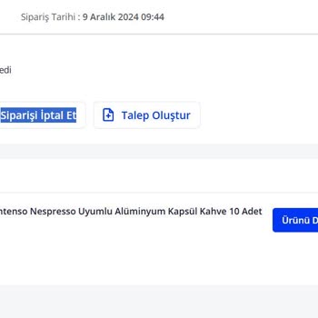 Siparişim Teslim Edilmedi, Param İade Edilmiyor