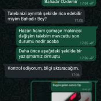 Çamaşır Makinesi Servis Sorunları Ve İletişim Eksiklikleri