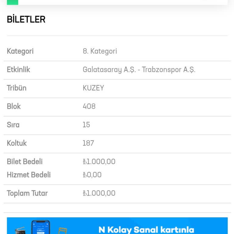Yanlış Hesaba Geçen Bilet Ücreti Mağduriyeti