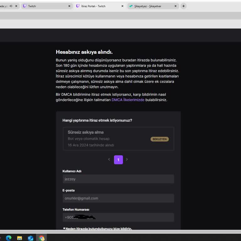 Haksız Hesap Kapatma: Twitch Platformunda Mağduriyet