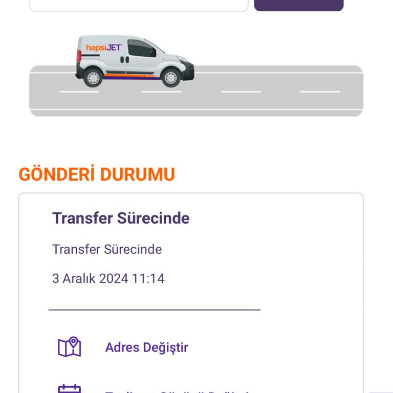 Hepsijet Kargo Teslimat Gecikmesi Ve İletişim Sorunları