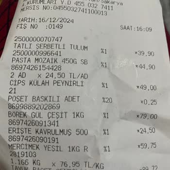 Çerezim Cips Paketinden Plastik Parçası Çıktı