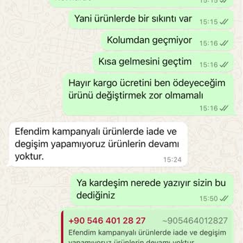Yanlış Beden Ve İade Sorunu