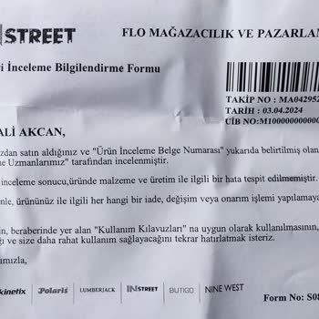 In Street Mağazasında Ayakkabı Sorunu Ve Çözüm Eksikliği