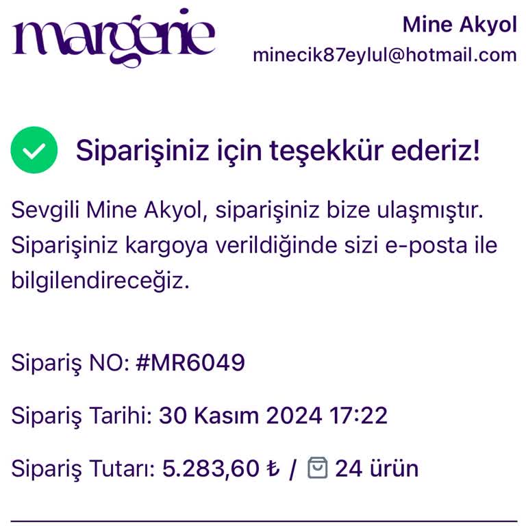 Geciken Sipariş Ve Yetersiz Müşteri Hizmetleri