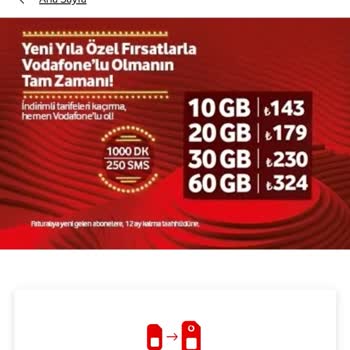 Mevcut Müşterilere Kampanya Fiyatları