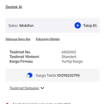 Arızalı Ürün Ve İade Sürecinde Yaşanan Sorunlar