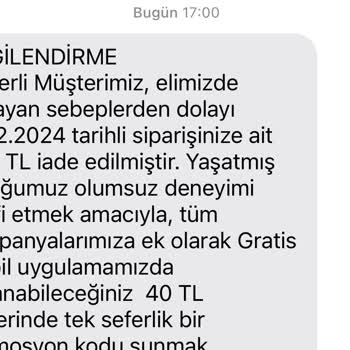 İndirimli Alışverişte Anlamsız İptal Sorunu