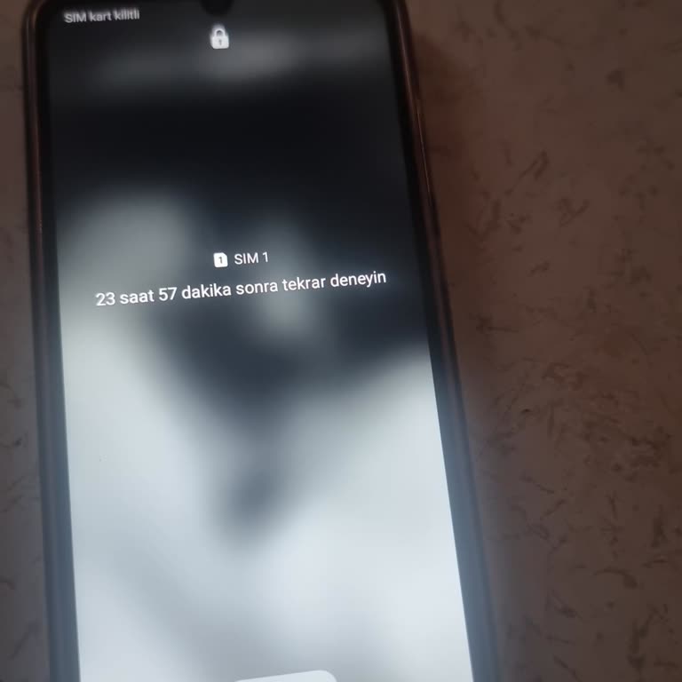 Samsung Galaxy A05 Telefonum Kilitlendi Ve Kullanılamıyor