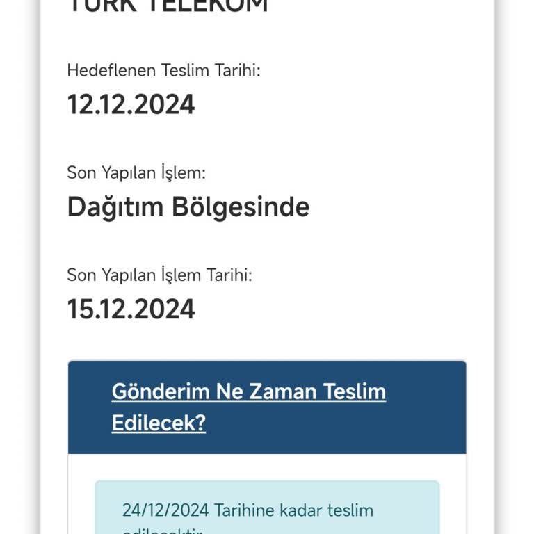 Türk Telekom Ve AGT Kurye İle Modem Teslimatında Yaşanan Gecikme