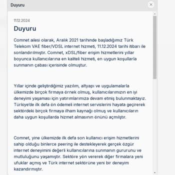 Aniden Kesilen İnternet Hizmeti Ve Ücret İadesi Talebi