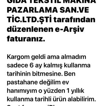 İade Sürecinde Gecikme Ve Uzun Tarihli Ürün Talebi