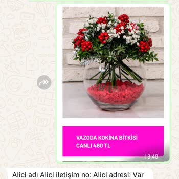 Çiçek Siparişi Sorunu