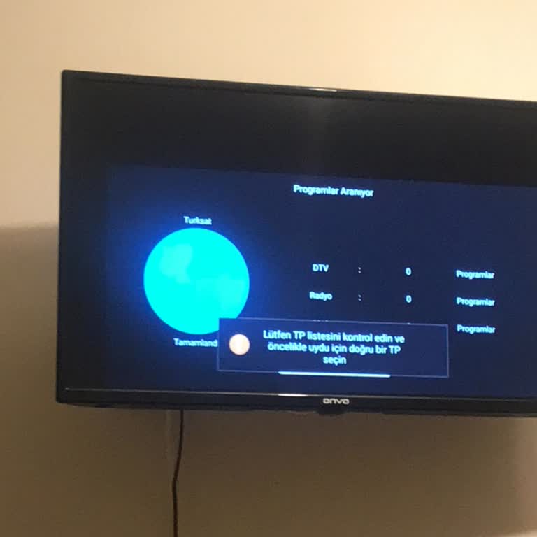 Onvo TV'de Sürekli Kanal Silinmesi Ve TP Listesi Hatası