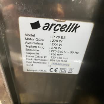 Davlumbaz Motoru İçin Fahiş Servis Ücreti