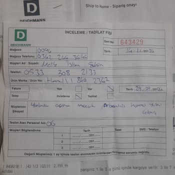 Deichmann Ve Hummel Ayakkabı Mağduriyeti